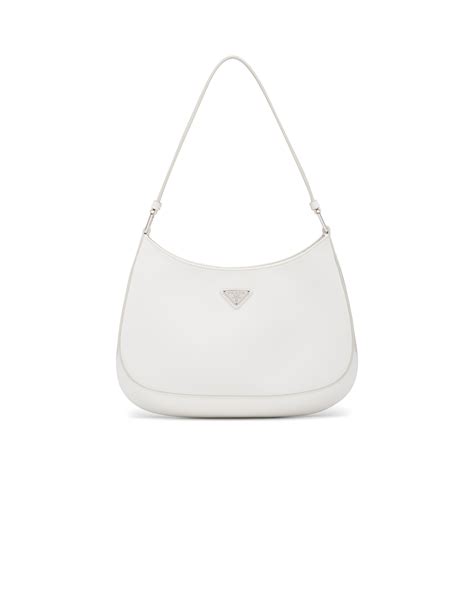 prada white purses|prada adjustable shoulder.